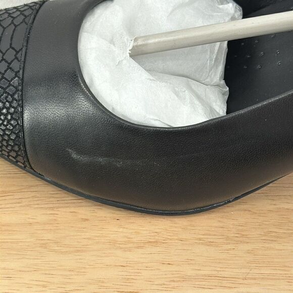 Trotter Kiki Pump- Black Snake Pattern- Size 10 Wide - NIB - Picture 7 of 10